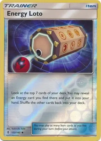 Guardians Rising Energy Loto #122/145 reverse holo